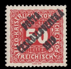 Genuine overprint!