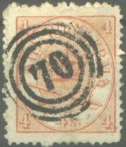 Three rings cancel, here with '70'