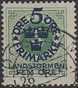 This stamp might be cancelled to order 'STOCKHOLM 26 1 17'