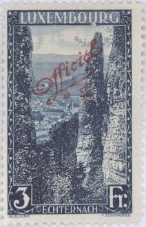 With 'Officiel' overprint