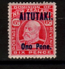 'Ono Pene' on 6 p red