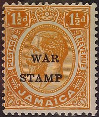 No '.' behind 'WAR STAMP' variety