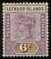 6 p lilac and brown