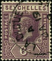 6 c lilac, with "LA DIGUE" cancel