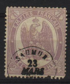 Telegraph, 2 Fr lilac