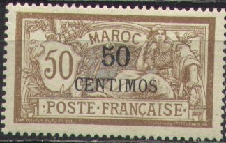 '50 CENTIMOS' on 50 c brown and grey