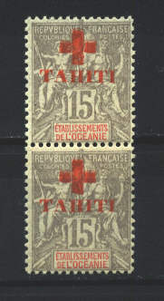 '+ TAHITI' on 15 c grey