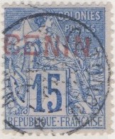 15 c red overprint