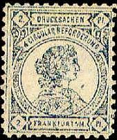 2 p grey Drucksachen & Circular Beforderung