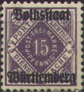 15 p violet