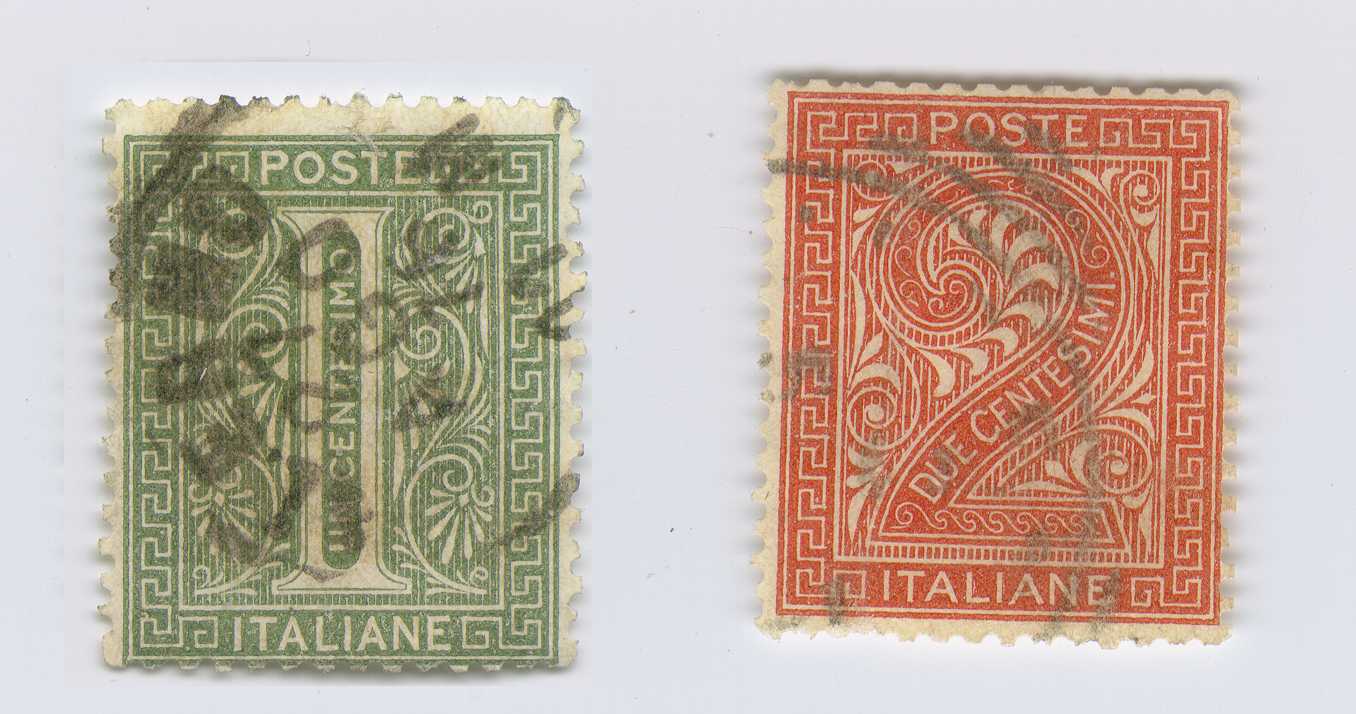 1 c green and 2 c brown, images obtained thanks to Lorenzo