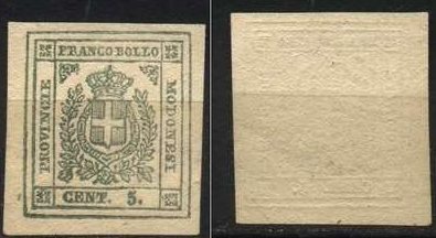 Front and backside of this stamp