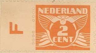 Special perforation at left and right hand side only