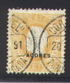 80 r orange, small overprint