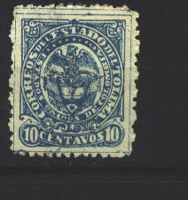 1887: 10 c blue