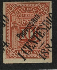 1884 overprint