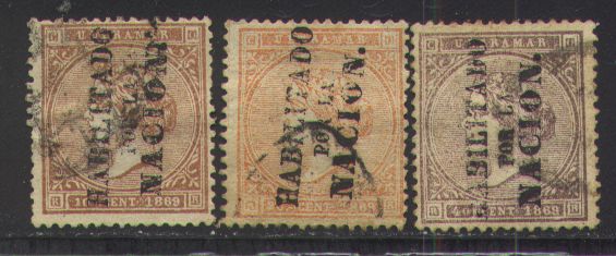 on 1869 issue