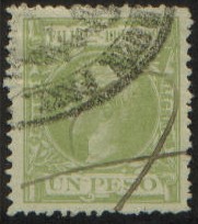 1 P green