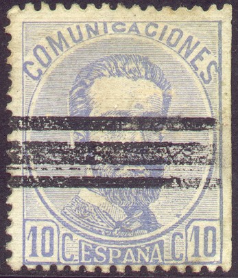 With bar cancel, sold to stamp dealers
