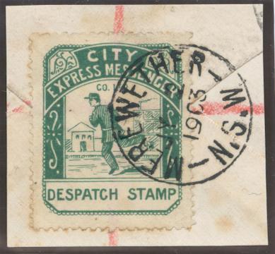 One of the very rare used stamps.